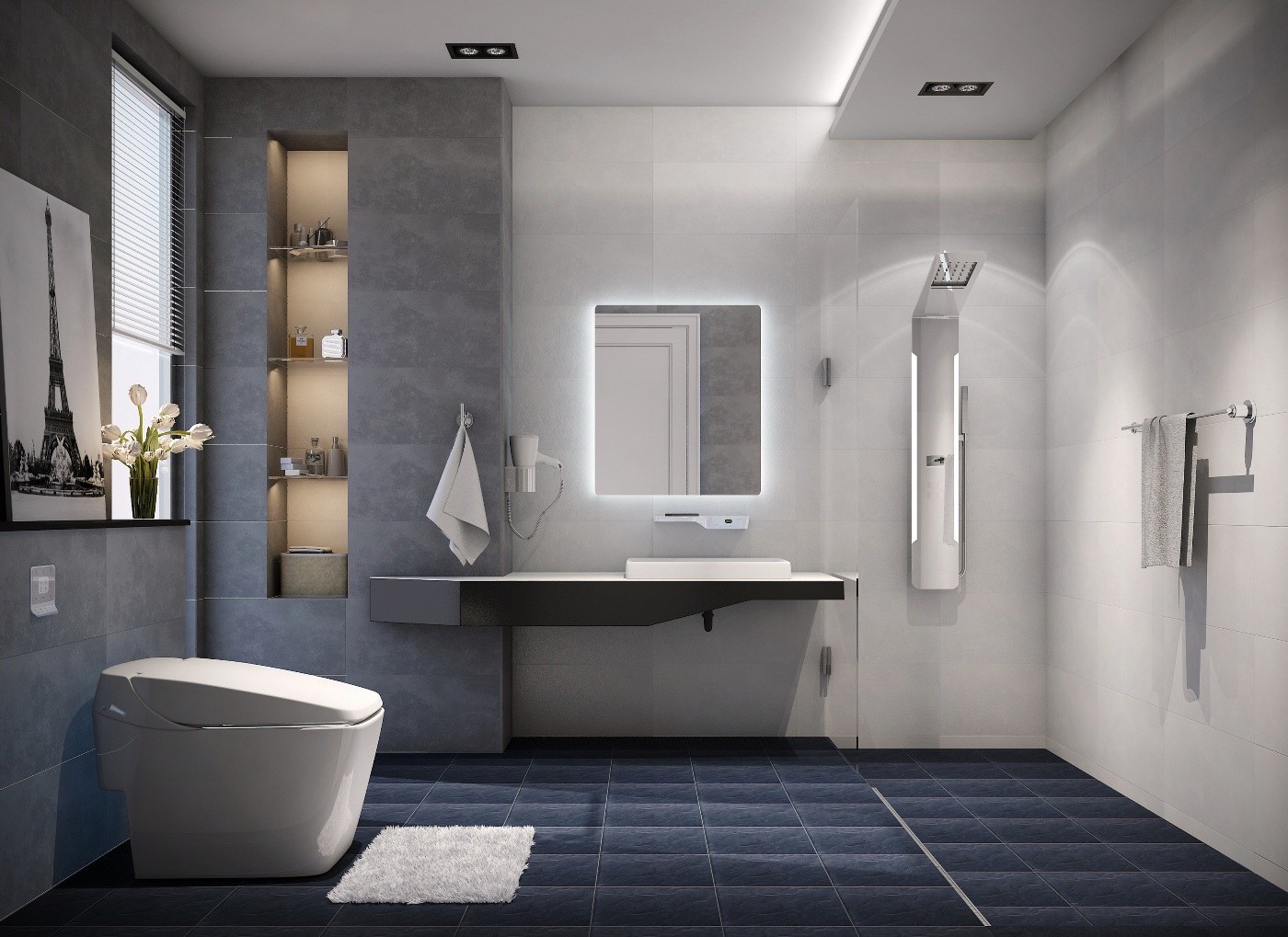 Bạn có thể thực sự thay đổi diện mạo nhà tắm của mình bằng cách thay đổi đồ nội thất phòng tắm.